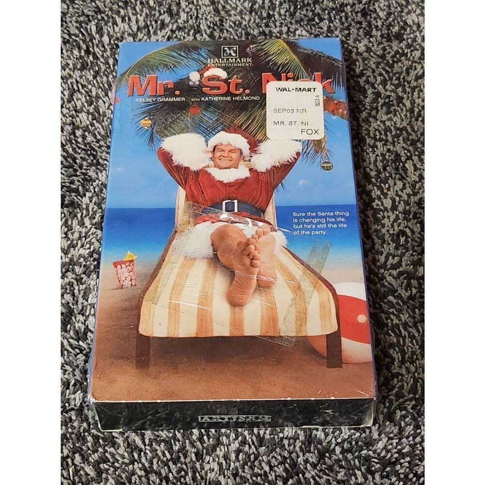 Sealed VHS Hallmark Mr. St Nick #A92
